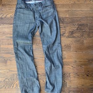 Paper denim cloth jeans